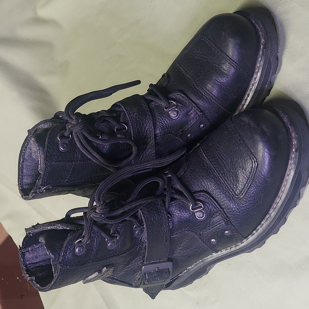 Harley-Davidson Women's Rugged Black Boots